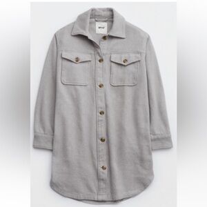 AERIE FLANNEL SHACKET